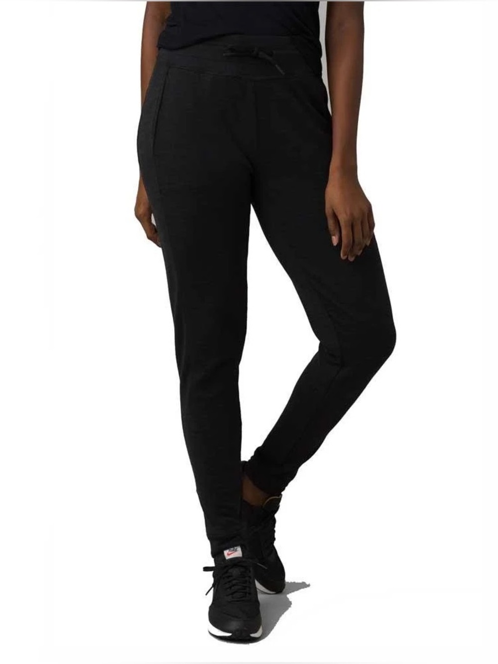 Prana women’s Sunrise Joggers Black Medium